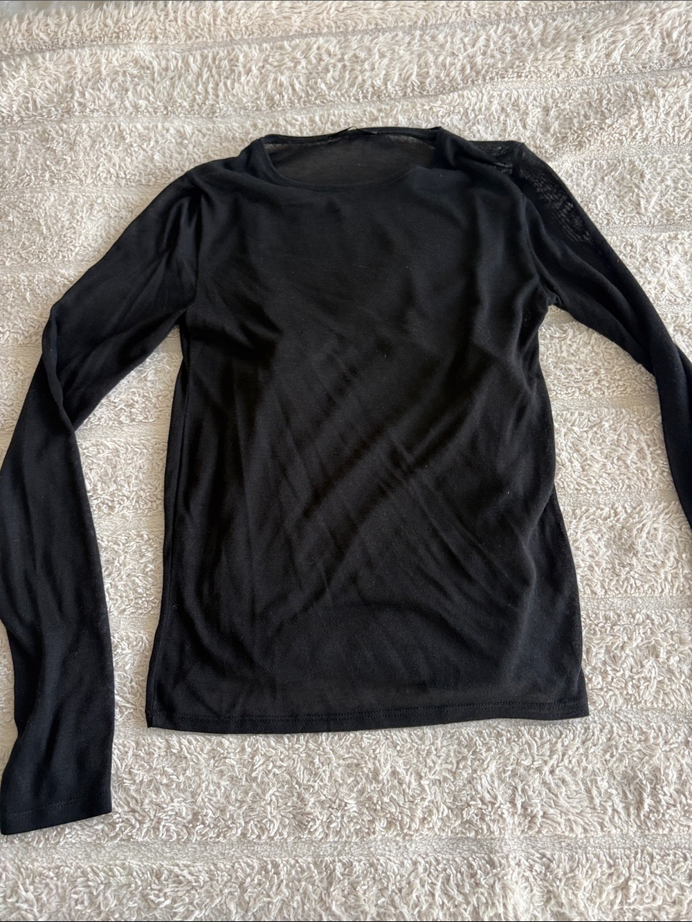 Zara sheer top with built in tank